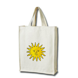 Logotipo personalizado amigável de Eco da sacola reusável da lona da compra com reforço
