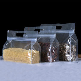 Anti sacos Resealable sujando do produto comestível, boa selagem impressa dos sacos Resealable